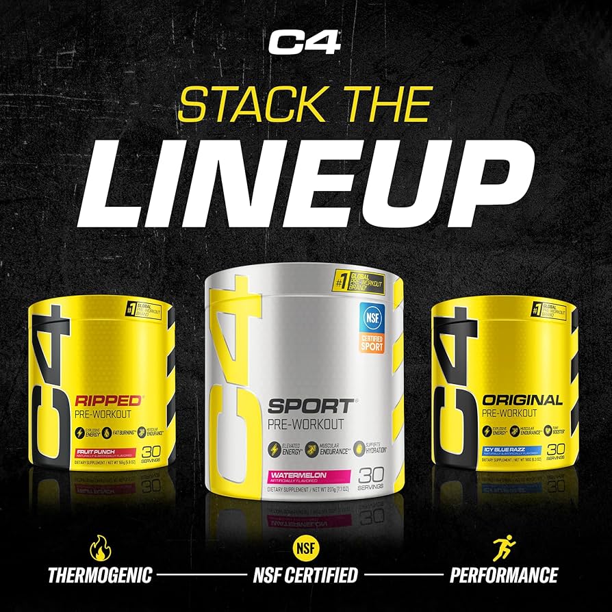 MYPROTEIN - Ｃ４ワークアウト Amazon | Cellucor International Version C4 オリジナルプレ
